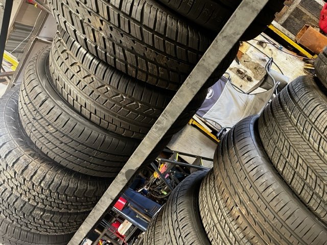 tires stacked